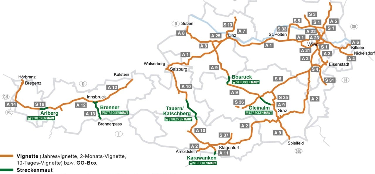 Vignette 2024 - Switzerland: Costs, validity, points of purchase